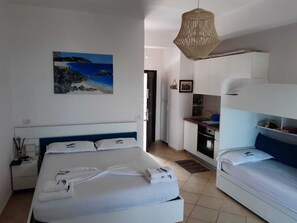 1 chambre, fer et planche à repasser, Wi-Fi gratuit, draps fournis