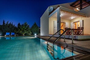 Front of property - evening/night