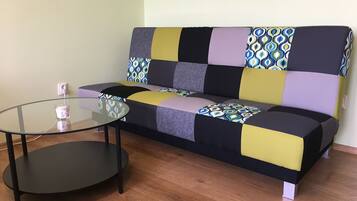 Familienapartment, Mehrere Betten, Nichtraucher | Wohnbereich