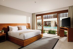9 Bedroom Pool Villa | In-room safe, individually furnished, desk, blackout drapes - The Bija Villas by Nakula (Canggu)