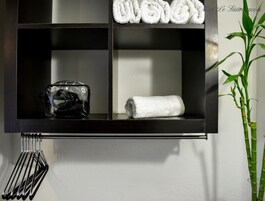 Ducha, cabezal de ducha tipo lluvia, artículos de tocador gratuitos