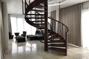 Villa, 3 Bedrooms | Living area | LED TV - Luxurious Eagle's Nest villa at Nusa Dua (Nusa Dua)