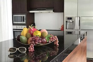 Villa, 3 Bedrooms | Private kitchenette | Fridge, oven, stovetop, rice cooker - Luxurious Eagle's Nest villa at Nusa Dua (Nusa Dua)