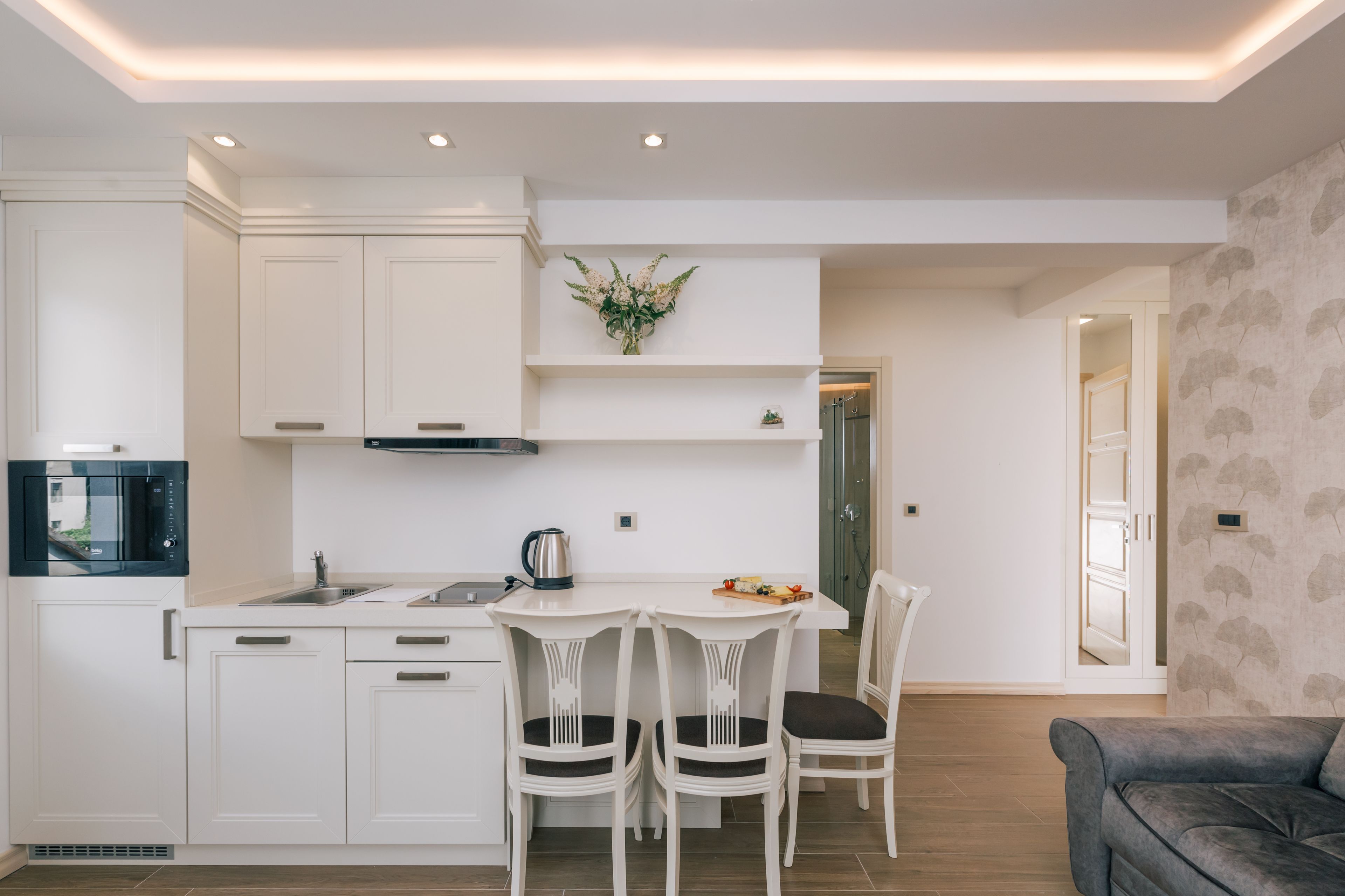 Apartamento, 1 quarto | Opções para refeição no quarto