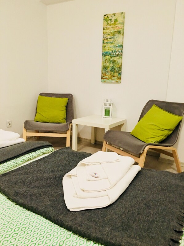 标准公寓, 多张床, 无烟房 | 起居区