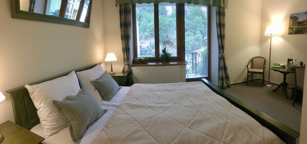 Chambre Double, vue ville