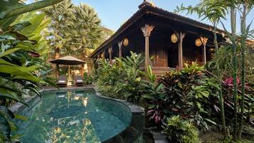 Villa, 1 slaapkamer, privézwembad | Terras