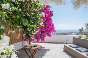 Estudio Deluxe, vistas al mar (Aura) | Terraza o patio