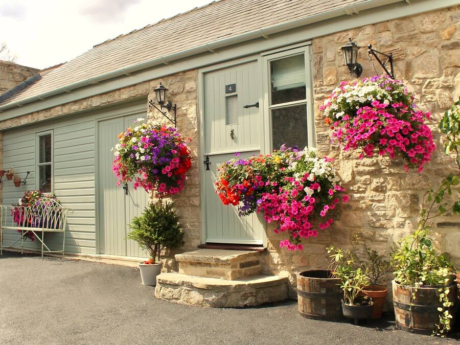 Majoituspaikan julkisivu