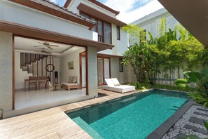 View from room - The Sakaye Luxury Villas & Spa (Legian)