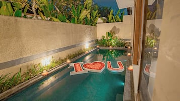 Villa, 1 Schlafzimmer, eigener Pool (Honeymoon Package)