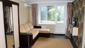 Apartment, 1 Schlafzimmer | Wohnzimmer | Flachbildfernseher
