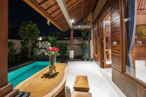 Villa, 1 Bedroom, Private Pool | Terrace/patio - Uma Galih Ubud Villa (Ubud)