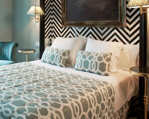 Phòng đôi Tiêu chuẩn, 1 giường đôi | 3 phòng ngủ, bộ trải giường bằng vải cotton Ai Cập 