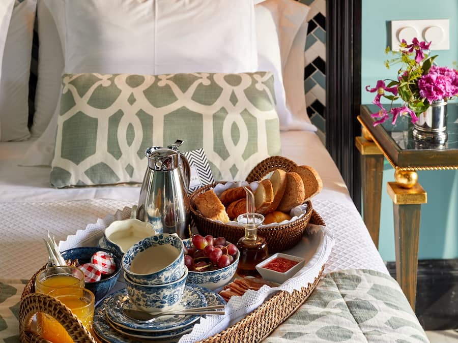 Restauration dans la chambre