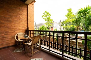 Deluxe Double with Balcony - Air purifiers | Vue du balcon
