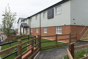 Majoituspaikan julkisivu