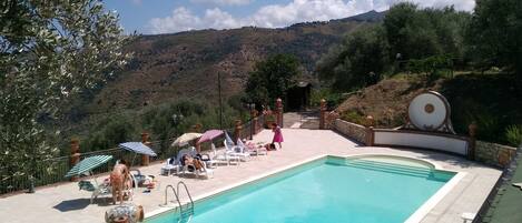 Seasonal outdoor pool