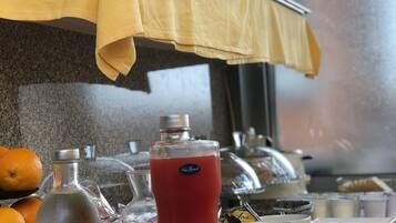 Daily buffet breakfast (EUR 5 per person)