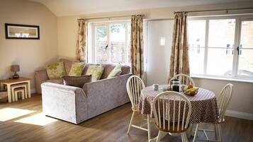 Cottage, 2 Bedrooms (Fisherman’s) | Living area | Flat-screen TV