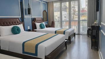 Family Triple Room, Balcony, City View | Front of property