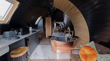 Cabaña Premium | Insonorización, wifi gratis y ropa de cama