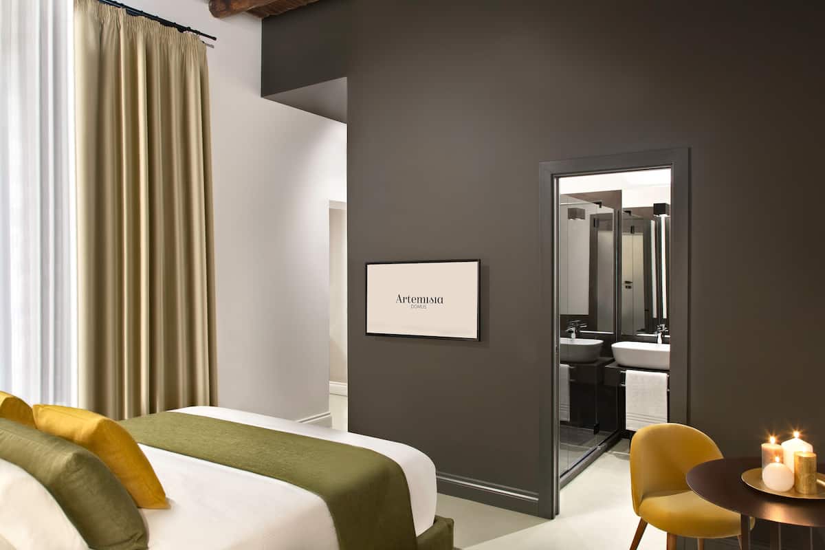 1 bilik tidur, cadar Frette Itali, peralatan tempat tidur premium