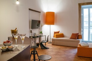 Suite de lujo, hidromasaje (Cleopatra) | Sábanas italianas Frette, ropa de cama de alta calidad y edredón 