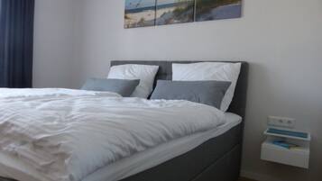 Apartment, 2 Bedrooms, Balcony (Tulpe) | Living area | Smart TV