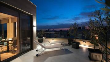 Suíte estúdio executiva | Sacada