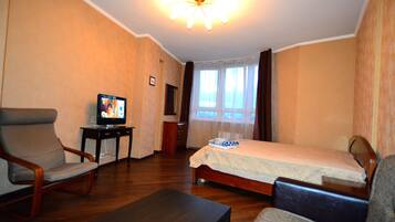Apartment, 1 Schlafzimmer | 1 Schlafzimmer, Schreibtisch, Bügeleisen/Bügelbrett, kostenloses WLAN