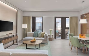 D'Suite | 1 bedroom, premium bedding, minibar, in-room safe