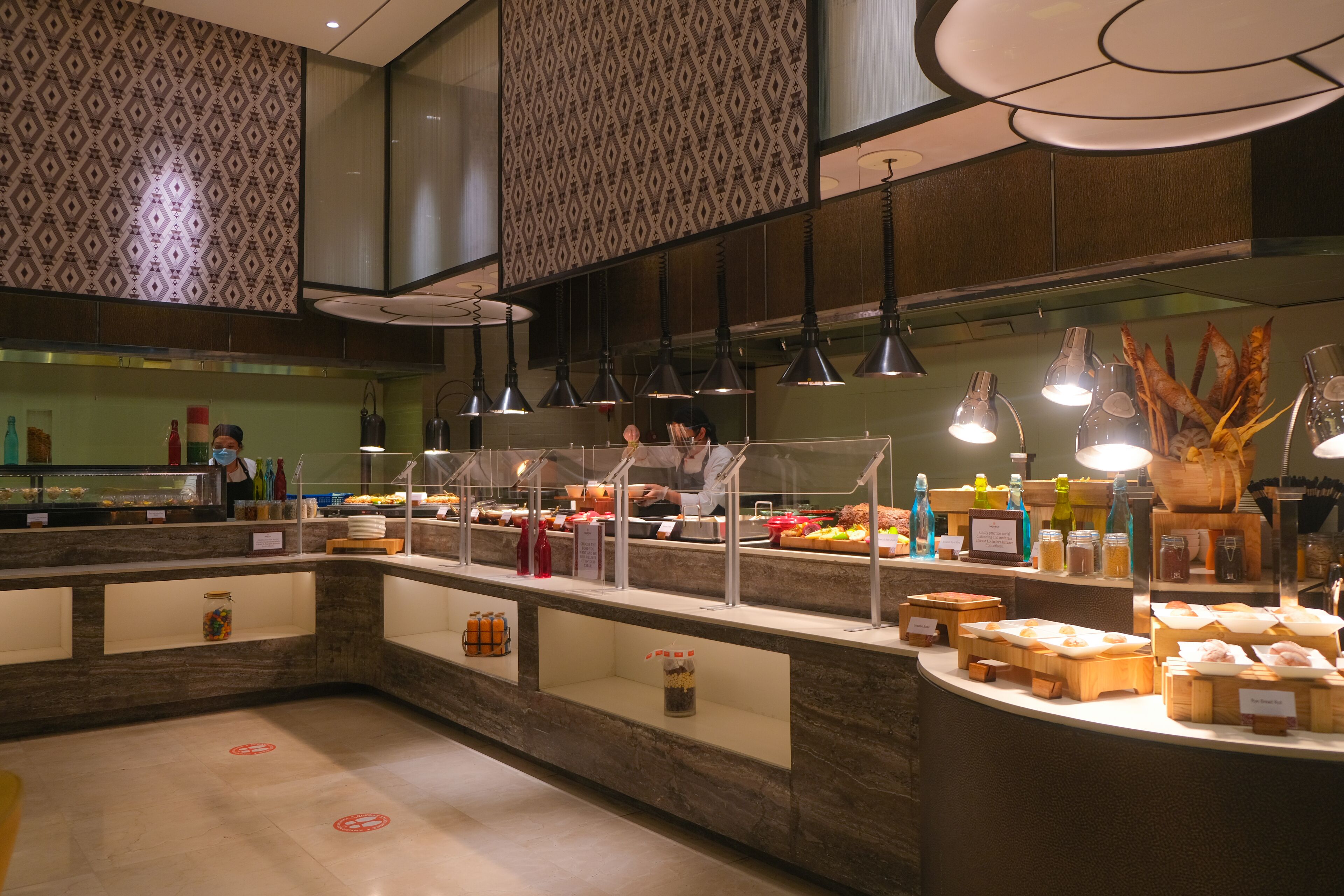 daily buffet breakfast (php 1100 per person)