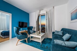 Living area - Aquamarine The Sea View Apartment (Zadar)