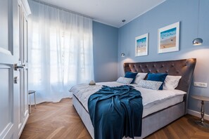 2 bedrooms, Egyptian cotton sheets, premium bedding, memory foam beds - Aquamarine The Sea View Apartment (Zadar)