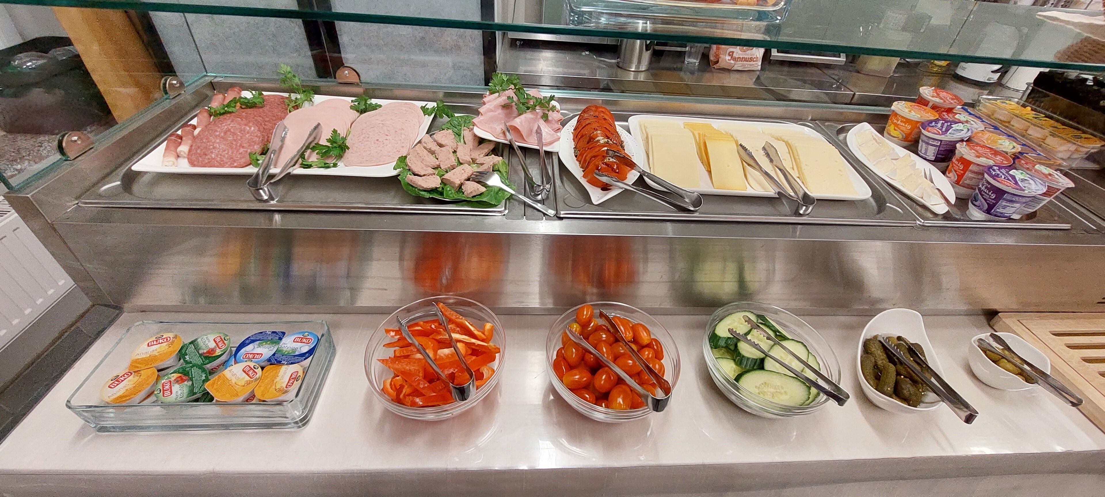 daily buffet breakfast (eur 10 per person)