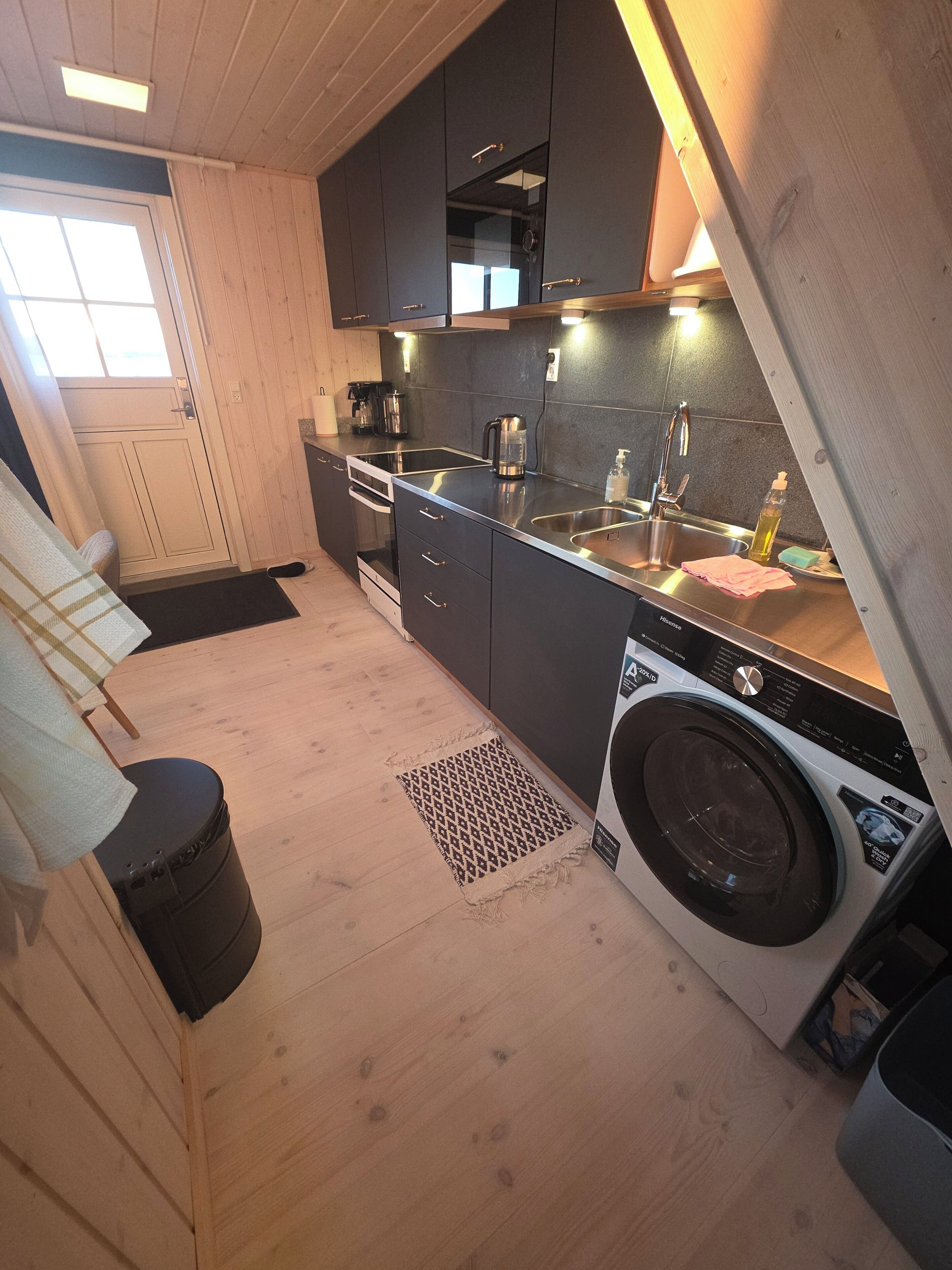 Familie huis, 2 slaapkamers, terras, uitzicht op oceaan | Privékeuken