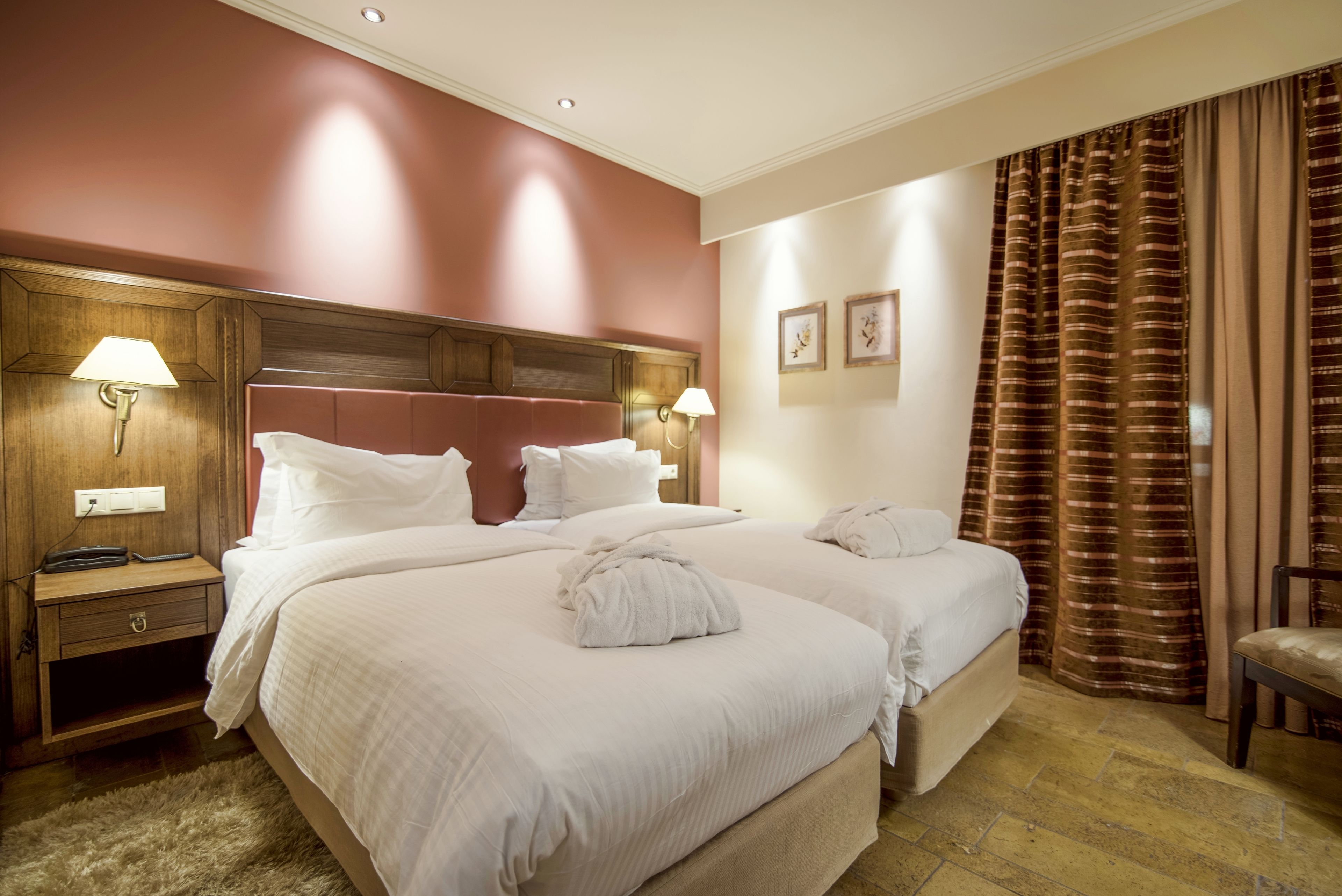 double room | in-room safe, desk, soundproofing, iron/ironing board