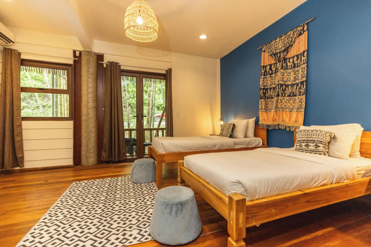 Chambre Standard avec lits jumeaux, salle de bains privée | Wi-Fi gratuit