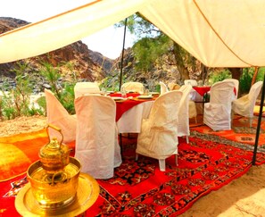 Front of property - Aramja luxury camp (Skoura)