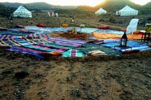Free daily local cuisine breakfast  - Aramja luxury camp (Skoura)