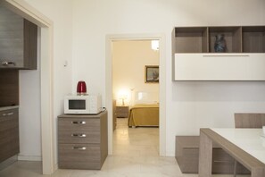 Apartemen, 1 kamar tidur | 1 kamar tidur, Wi-Fi gratis, dan seprai linen