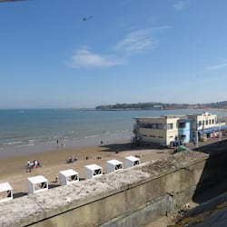 Vue sur la plage/l’océan