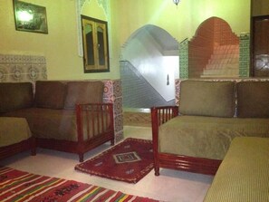 Sala de estar en el lobby