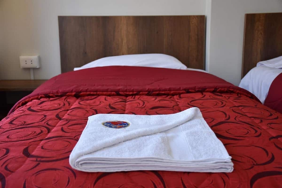 Wifi gratis y ropa de cama