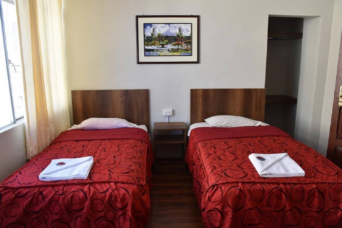 Wifi gratis y ropa de cama