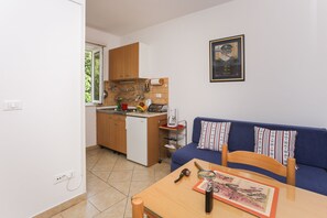 Apartment, 1 Bedroom, Balcony, City View | Living area | Flat-screen TV - K-Apartments (Dubrovnik)