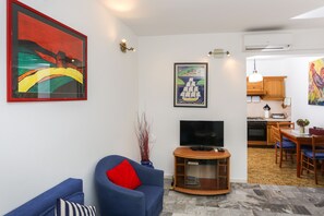 Apartment, 2 Bedrooms, Terrace, Sea View | Living area | Flat-screen TV - K-Apartments (Dubrovnik)