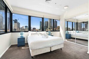 2 bedrooms, iron/ironing board, free WiFi, bed sheets