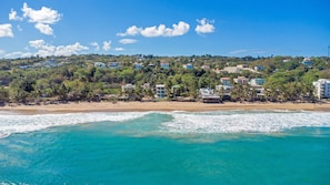 On the beach - "Seas the Day" at Sandy Beach (Rincon)